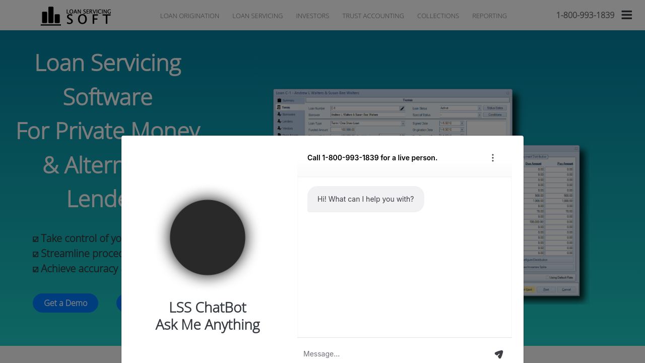LOAN SERVICING SOFT